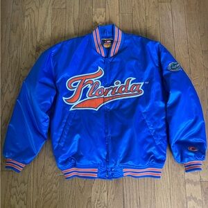 Vintage Blue Florida Gator Varsity Jacket